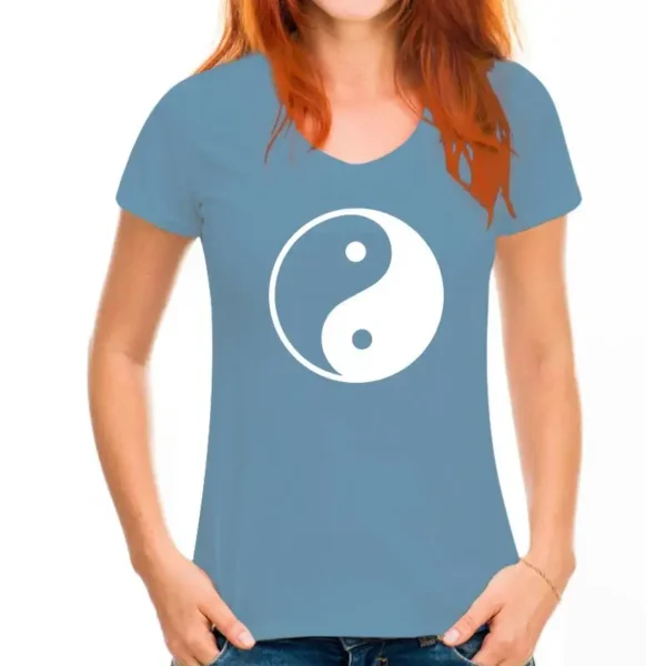 T-Shirt symbole yin yang – Image 3