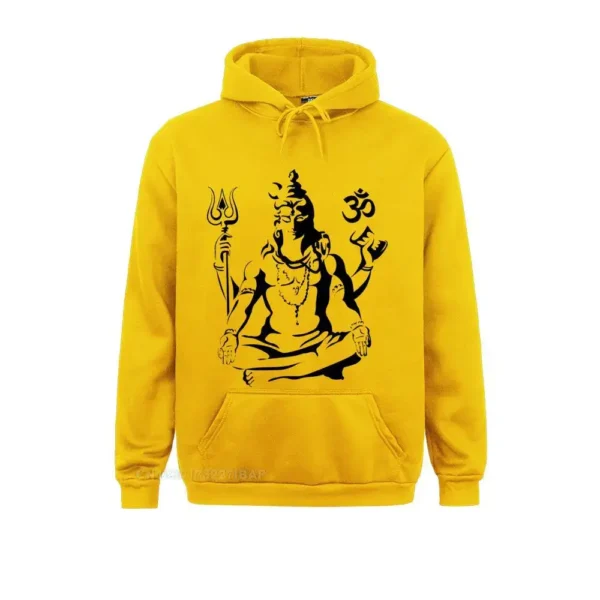 Découvrez l'élégance intemporelle du Sweat à Capuche Lord Shiva en jaune. Disponible dans une gamme de tailles pour s'adapter à chaque individu et dans plusieurs coloris pour satisfaire tous les goûts. Obtenez le vôtre dès aujourd'hui pour un style qui allie confort, spiritualité et polyvalence