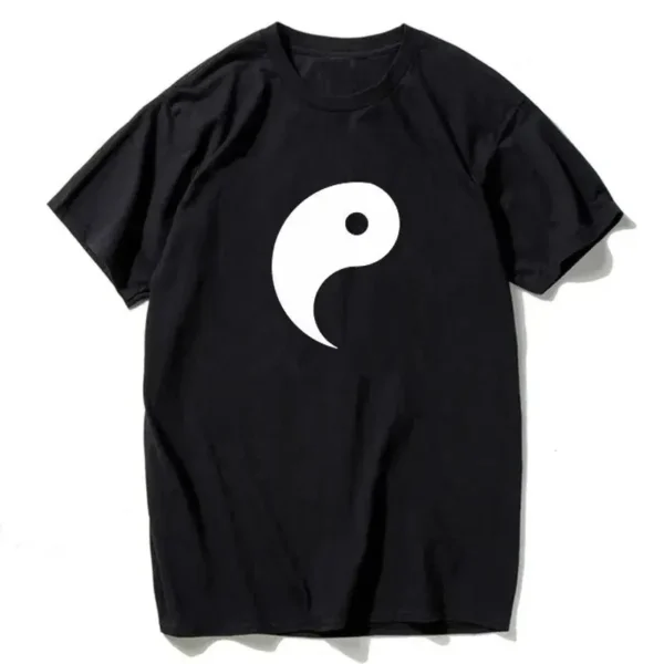 T-Shirt Pour Couple Yin Yang – Image 3