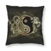 quilibrez votre sommeil avec la Taie d'Oreiller Dragon Tigre Yin Yang noir. Un symbole de puissance et d'harmonie pour des nuits reposantes. Découvrez la sérénité du Yin et la force du Yang dès aujourd'hui