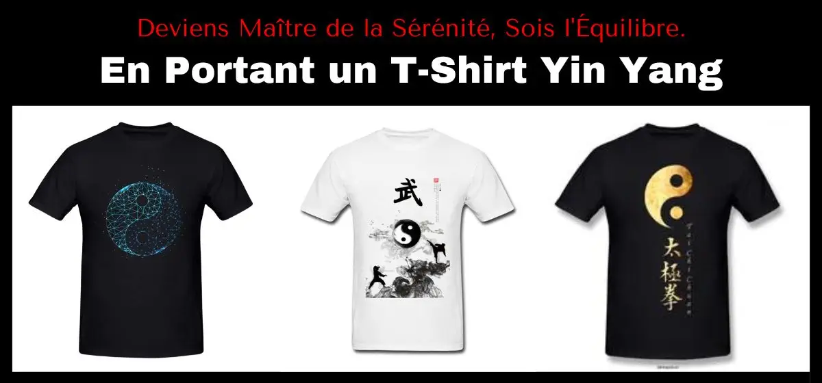 Découvrez nos T-shirts Yin Yang, symboles d'harmonie et d'équilibre, disponibles dans une variété de styles et de couleurs. Enveloppez-vous de la sérénité du Yin et du Yang avec ces vêtements uniques. Explorez notre boutique pour trouver votre équilibre intérieur à travers la mode