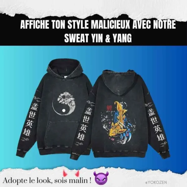 Sweat Yin Yang Carpe Malicieuse – Image 2