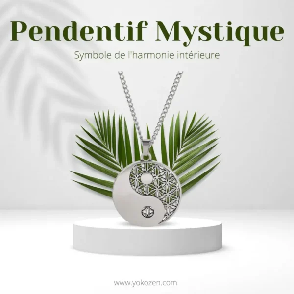 Équilibrez votre style avec notre Pendentif Mystique Yin Yang !