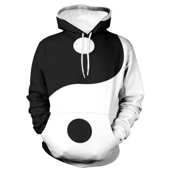 Découvrez le Sweat Duo Monochrome, une œuvre d'art vestimentaire qui fusionne le contraste saisissant du noir et du blanc dans un design exceptionnel. Ce sweat incarne la philosophie du yin et du yang, offrant confort, style et équilibre en une seule pièce. Ajoutez une touche de sophistication à votre garde-robe avec le Sweat Duo Monochrome.