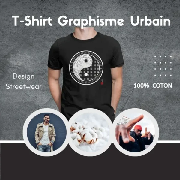 T-Shirt Graphisme Urbain – Image 2